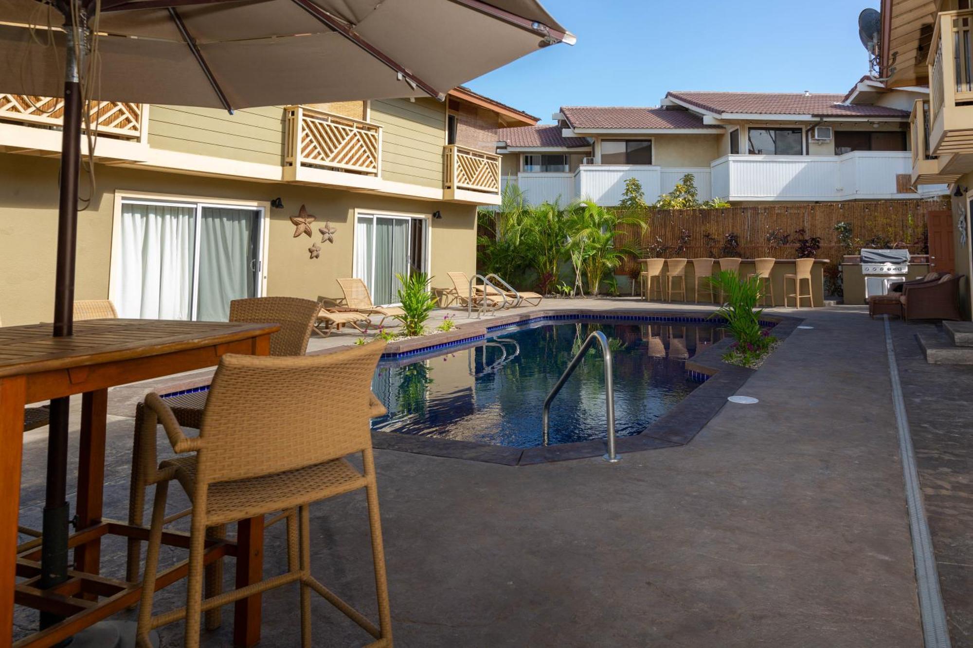 Lotus Suite, 1 Bedroom, Sleeps 4, Pool & Bbq, Pre-Renovation Summer Sale Kihei Exterior photo
